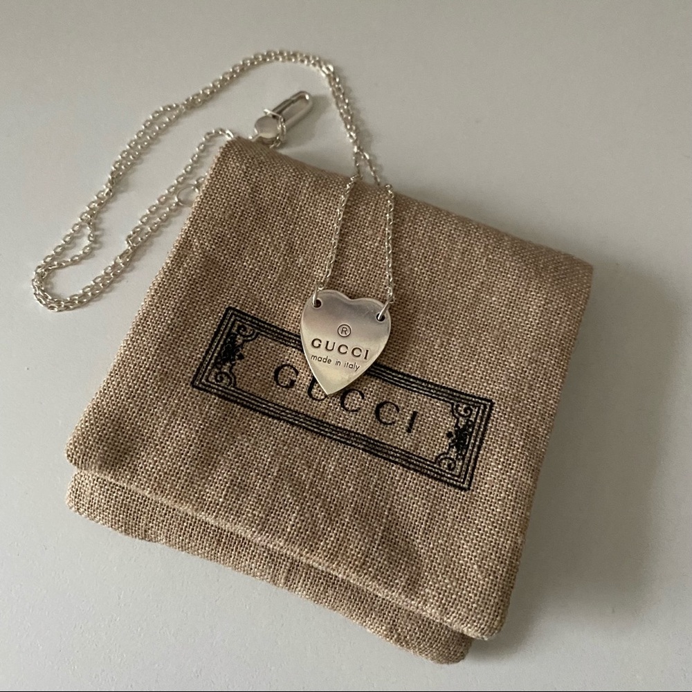 Gucci Heart Pendant Necklace
